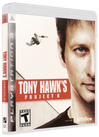 Tony Hawk Project 8 Playstation 3 US box art